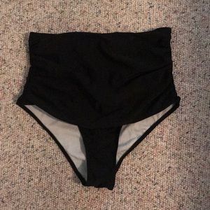 NEVER worn high waisted bikini bottom